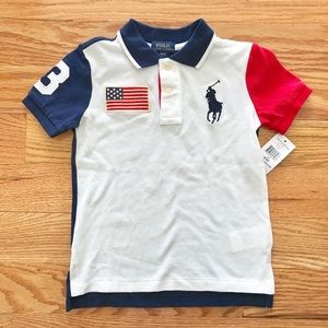 Polo by Ralph Lauren Boys Cotton Mesh Polo